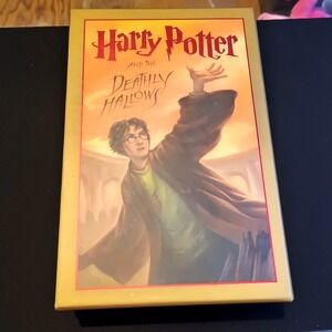 Harry Potter and the Deathly Hallows Year Seven Hardcover Book Scholastic
